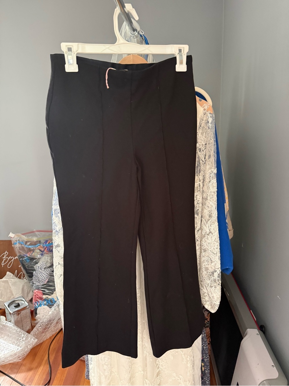 Biden Kick Flare Pant Black 6P EUC